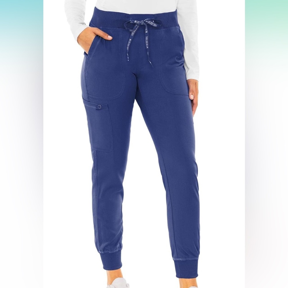 Med Couture Touch Women's Jogger Yoga Scrub Pant size Medium